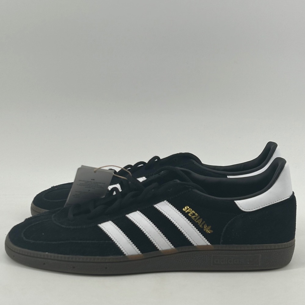 Adidas Handball Spezial Mens 13 Black White Gum DB3021 New Terrace Sneakers